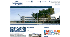Desktop Screenshot of modultec.es