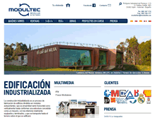 Tablet Screenshot of modultec.es